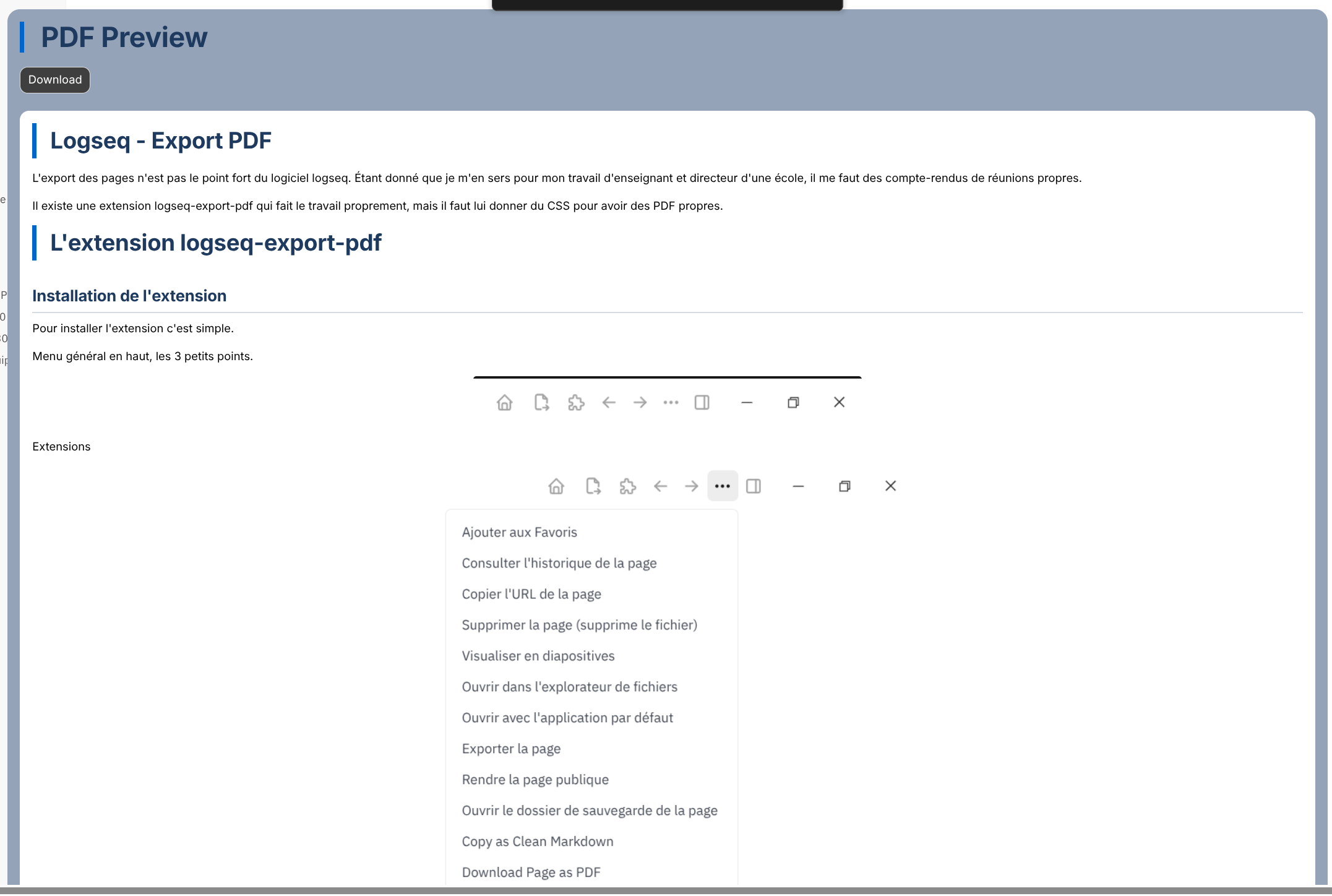 Logseq download